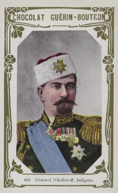 General Nikiforoff, bulgare (foto colorida) de French School
