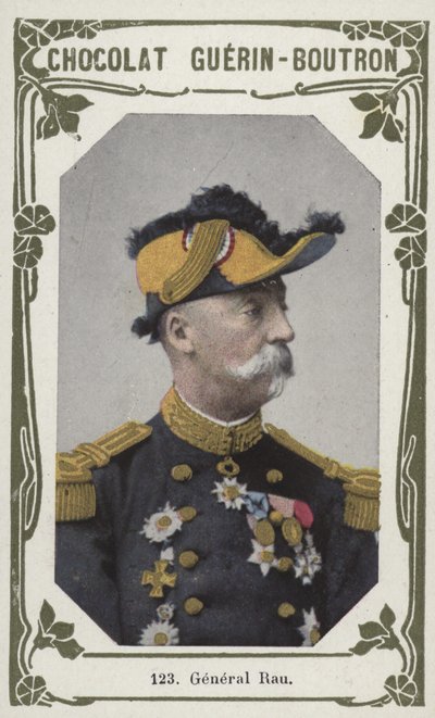 General Rau (foto colorida) de French School