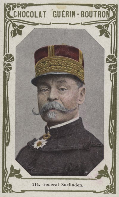 General Zurlinden (foto colorida) de French School