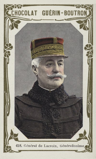 General de Lacroix, geral (foto colorida) de French School