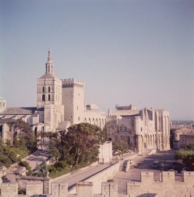 Vista geral do palácio de French School