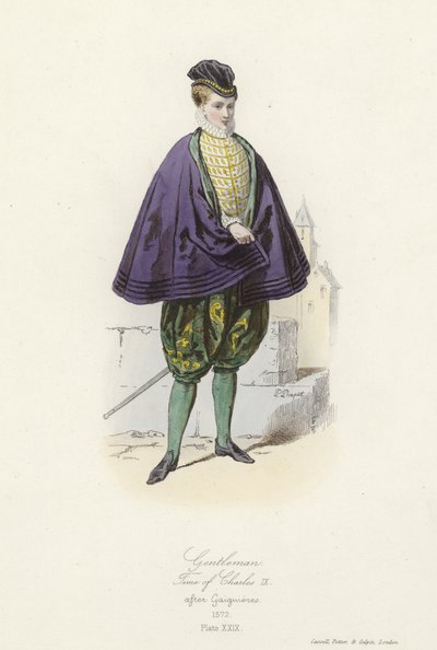 Senhor da época de Carlos IX da França de French School
