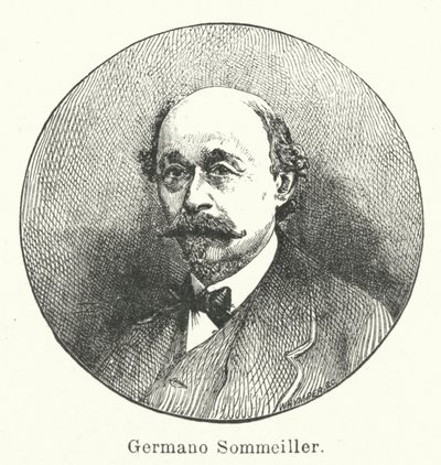 Germano Sommeiller (gravura) de French School