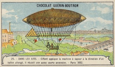 Aeronave a vapor de Giffard, Paris de French School
