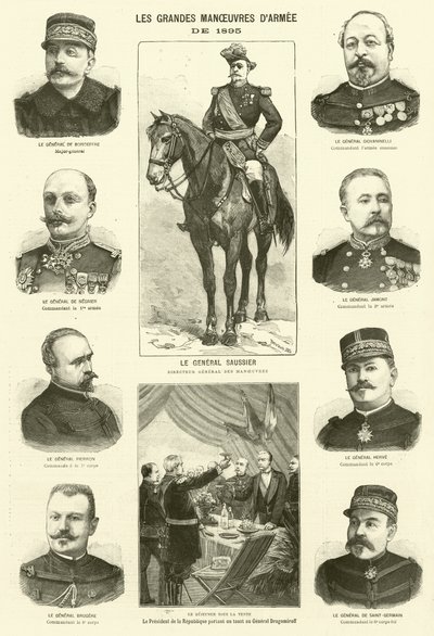 Grandes manobras do Exército Francês de French School