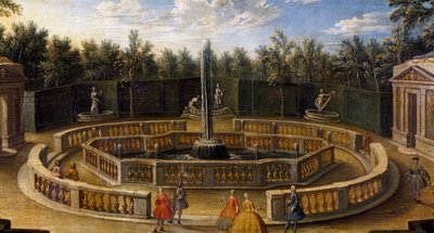 Bosque de Domes em Versailles de French School
