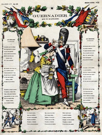 Guernadier que me entristece. de French School