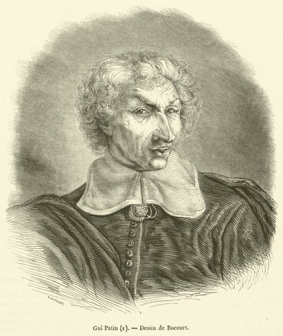 Gui Patin (gravura) de French School