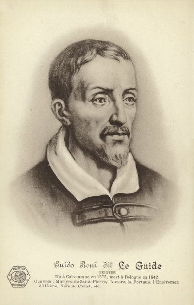 Guido Reni, pintor italiano (litografia) de French School