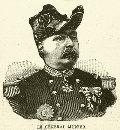 Gustave-Joseph Munier, general francês (gravura) de French School