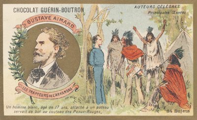 Gustave Aimard (1818-1883), escritor francês, autor de "Les trappers de l