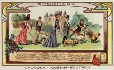 Gincana (chromolitho) de French School
