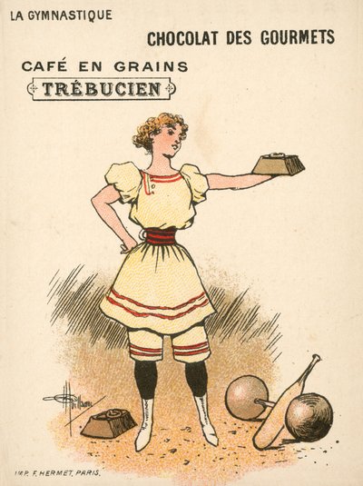 Ginástica (chromolitho) de French School