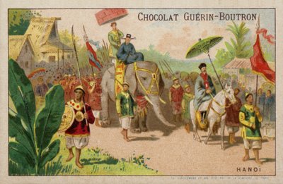 Hanói (chromolitho) de French School