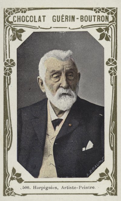 Harpignies, Artista-Pintor (foto colorida) de French School