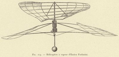 Helicóptero a vapeur d