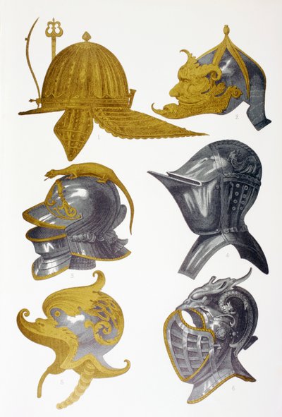 Capacetes, 1873 de French School