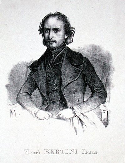 Henri Bertini (1798-1876) (litografia) de French School