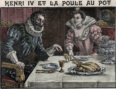 Henri IV e a galinha na panela: Gabrielle d