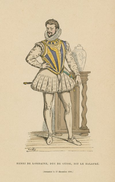 Henrique I, Duque de Guise de French School