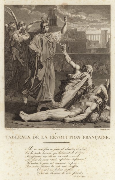 Pinturas históricas da Revolução Francesa de French School
