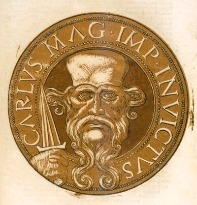 Sacro Imperador Romano Carlos Magno de French School