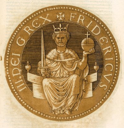 Sacro Imperador Romano Frederico II da Áustria de French School