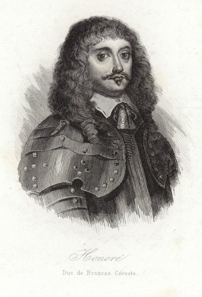 Honore, duque de Brancas Cereste de French School