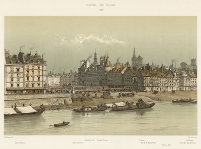 Hotel de Ville, 1740 de French School