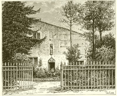 Casa de Joana d&39;Arc em Domremy de French School