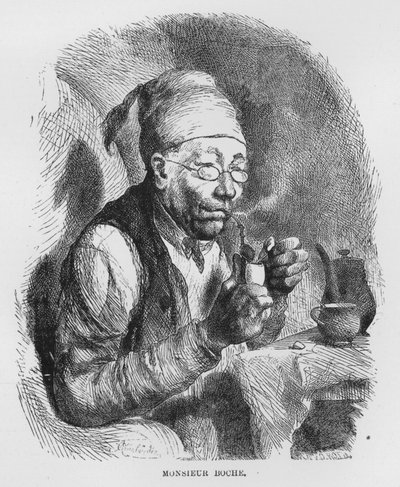 Ilustração para The Assommoir, A Realistic Novel, de Emile Zola (gravura) de French School