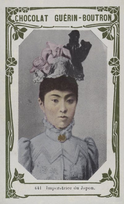 Imperatrice do Japão (foto colorida) de French School