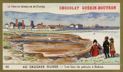 No Cáucaso russo - os lagos de petróleo de Baku de French School