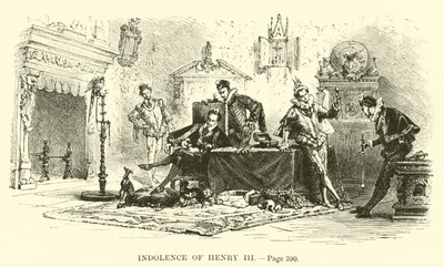Indolência de Henrique III de French School