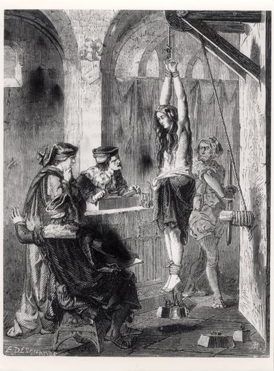 Inquisição de uma bruxa de French School