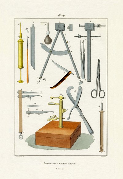 Instrumentos, 1833-39 de French School