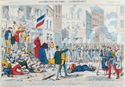 Insurreição de Paris, a Libertação, 1871 de French School
