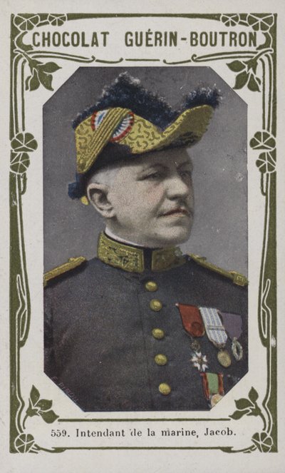 Comissário Naval, Jacob (foto colorida) de French School