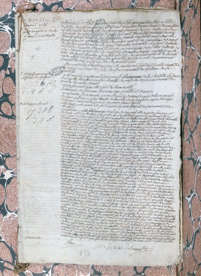 Interrogatório de Jeanne de Valois-Saint-Remy, Condessa de La Motte (1756-91), janeiro de 1785 de French School