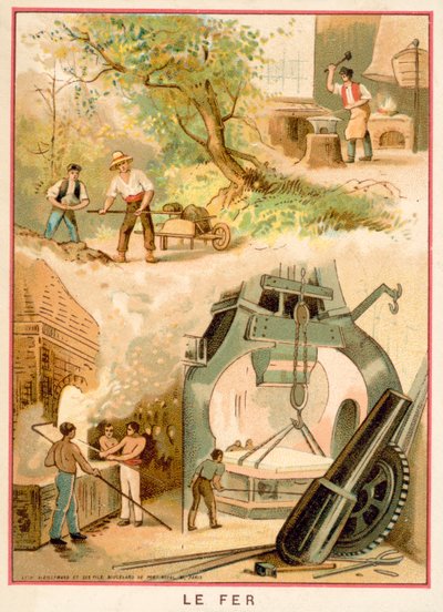 Ferro (chromolitho) de French School