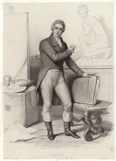 Jacques-Louis David, pintor francês de French School