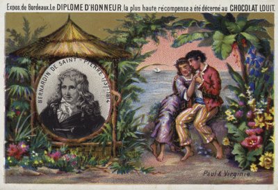 Jacques Henri Bernardin de Saint Pierre, escritor e botânico francês de French School