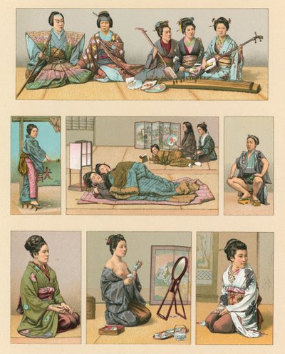 Traje do Japão de French School