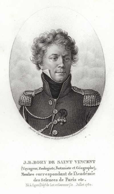 Jean-Baptiste Bory de São Vicente de French School