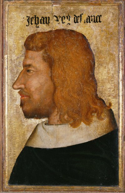 João II le Bon, rei de França, filho de Filipe VI de Valois ... de French School