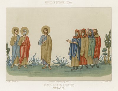 Jesus e os apóstolos de French School