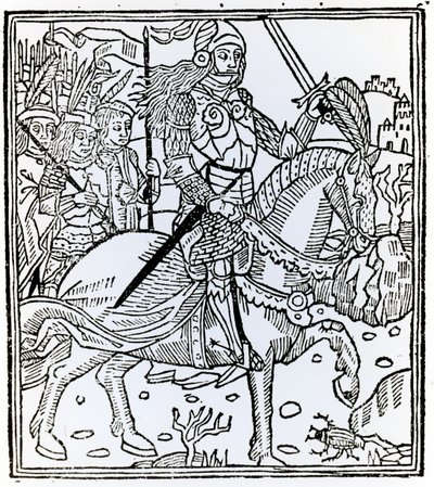 Joana d&39;Arc, do Mar das Histórias, 1491 de French School