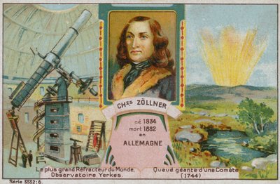 Johann Karl Friedrich Zoellner, astrônomo alemão de French School