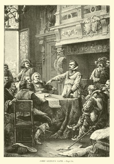 John Guitons Oath de French School