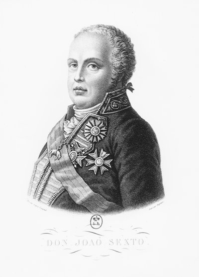 João VI de Portugal (gravura) de French School